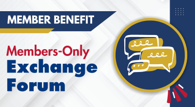 Member Benefit: Members-only Exchange Forum